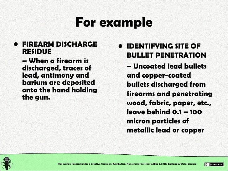 Firearm penetration of matter