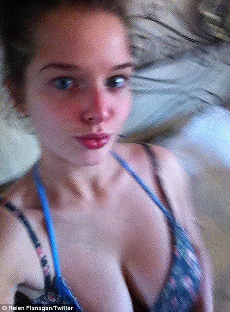 Pale teen nude selfie