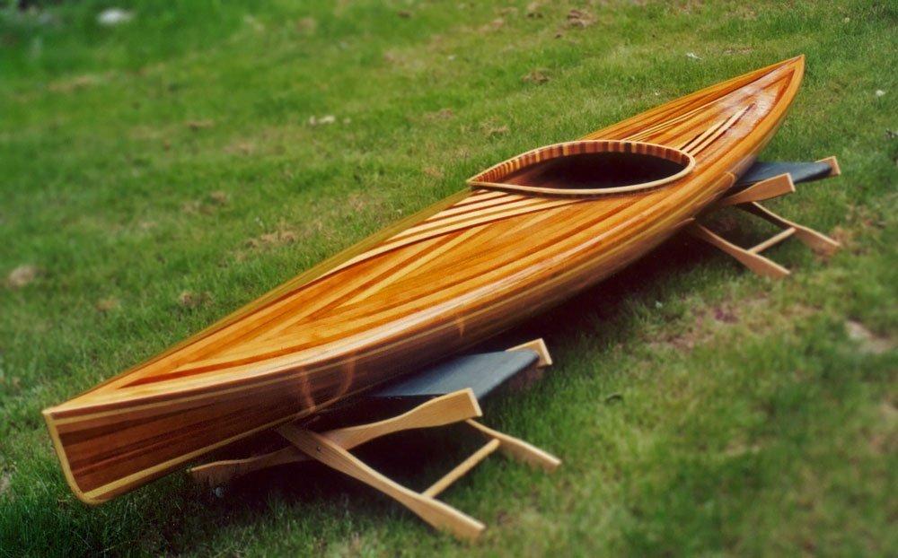 Free plans strip built sea kayak