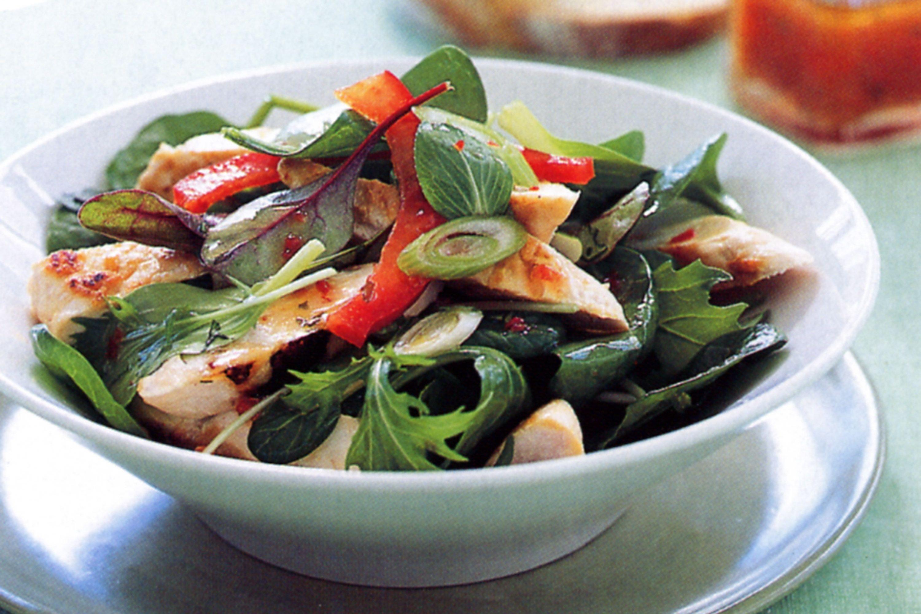 Platinum reccomend Asian style chicken salad