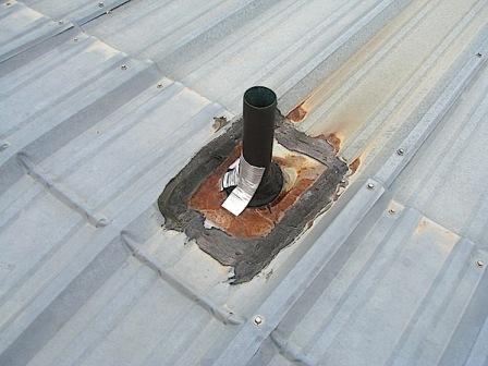 Sabertooth reccomend Metal roof penetration seal