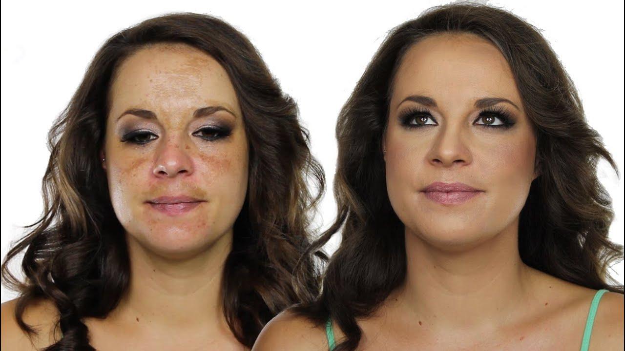 Facial cover makeup
