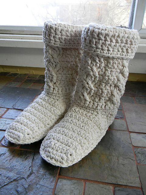 best of Boot Adult pattern crocheted