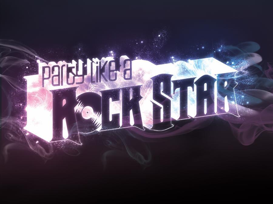 Party lick a rockstar