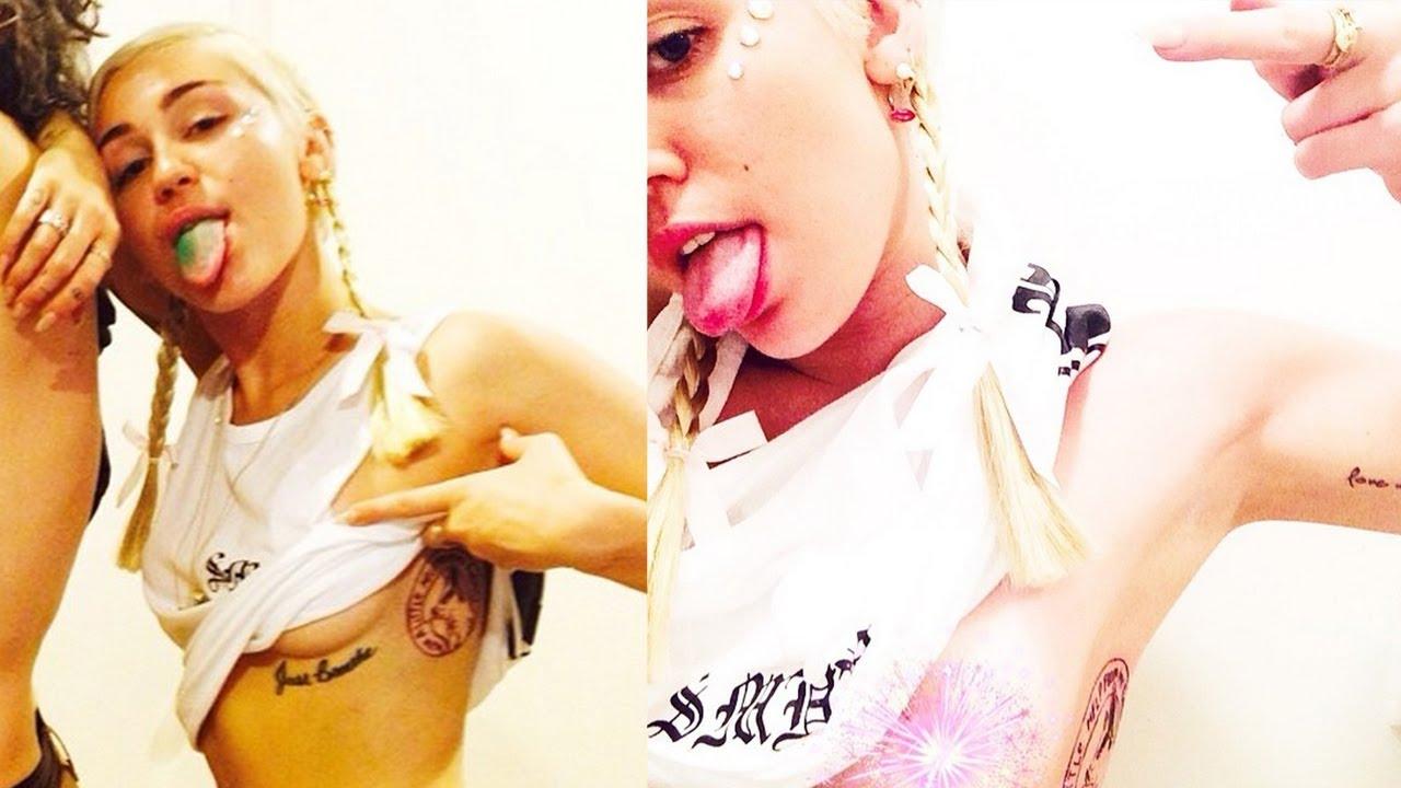 best of Tits cyrus pictures miley New