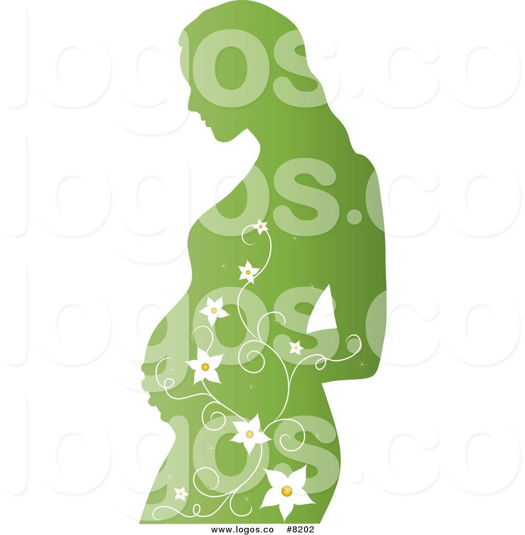 Pregnant mom clip art