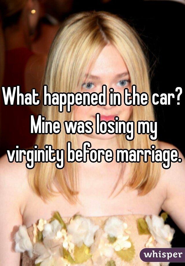 Girl losing virginity in car
