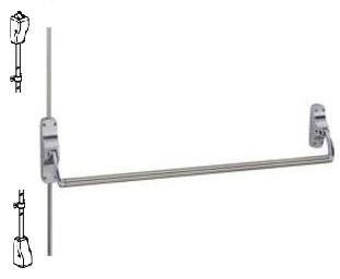 best of Concealed exit type top crossbar devices Narrow style bottom and