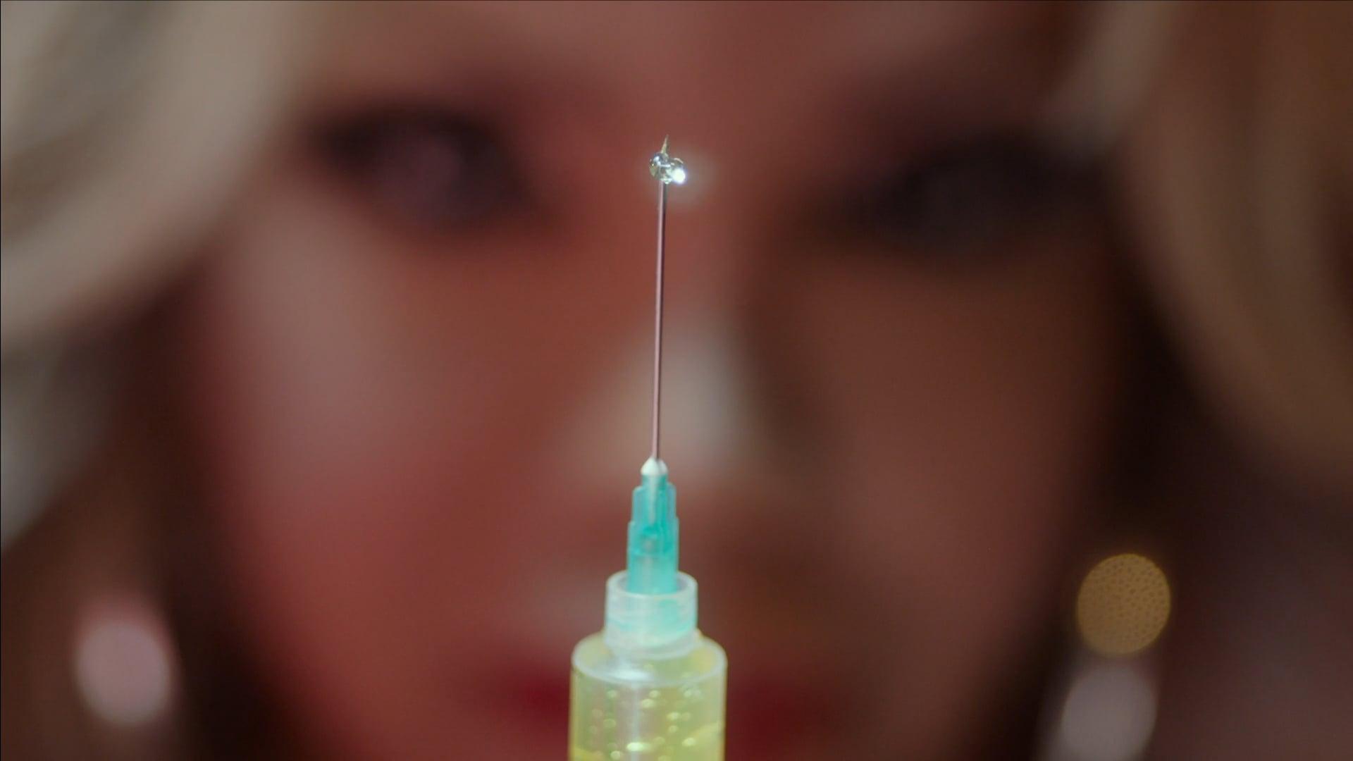 Hypodermic needle fetish