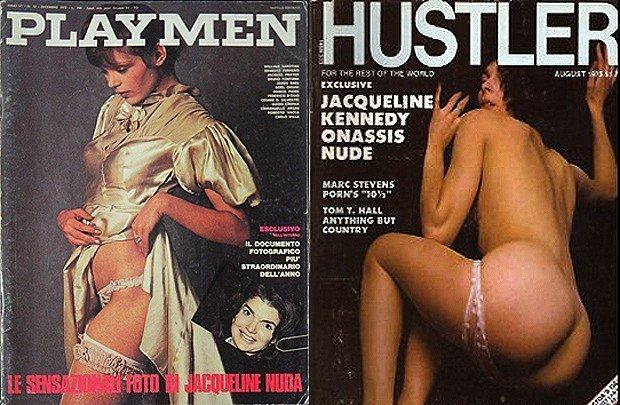 Onassis nude kennedy jacqueline Larry Flynt's