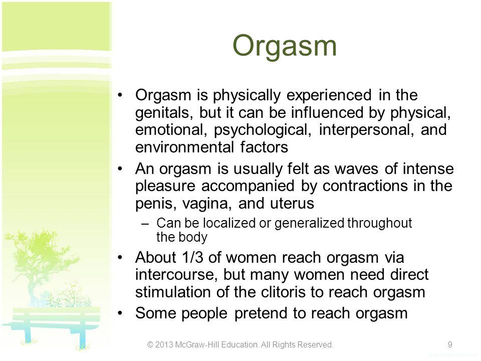 best of Mechanism orgasm The of