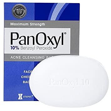 Nobel P. reccomend Panoxyl acne facial bar