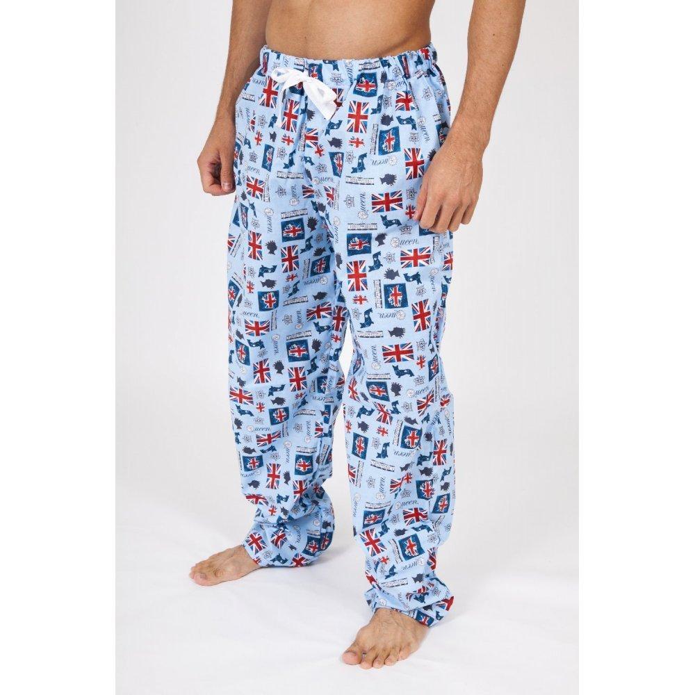 Union jack pajama bottoms