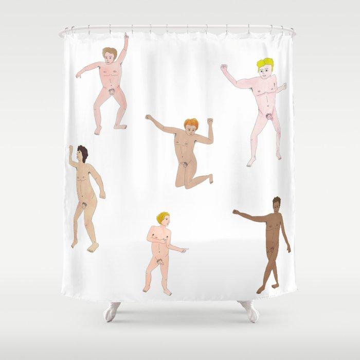 Flowerhorn reccomend Naked people shower curtain