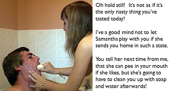 femdom wife slave husband toilet stories
