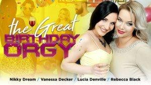 best of Rebecca porno Nikky orgy Denville.  stunning Dream, A Lucia tube Vanessa Decker, with