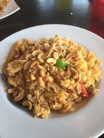 best of Fried cashews with chicken rice Asian