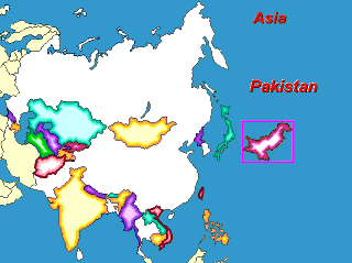 Asian map puzzle