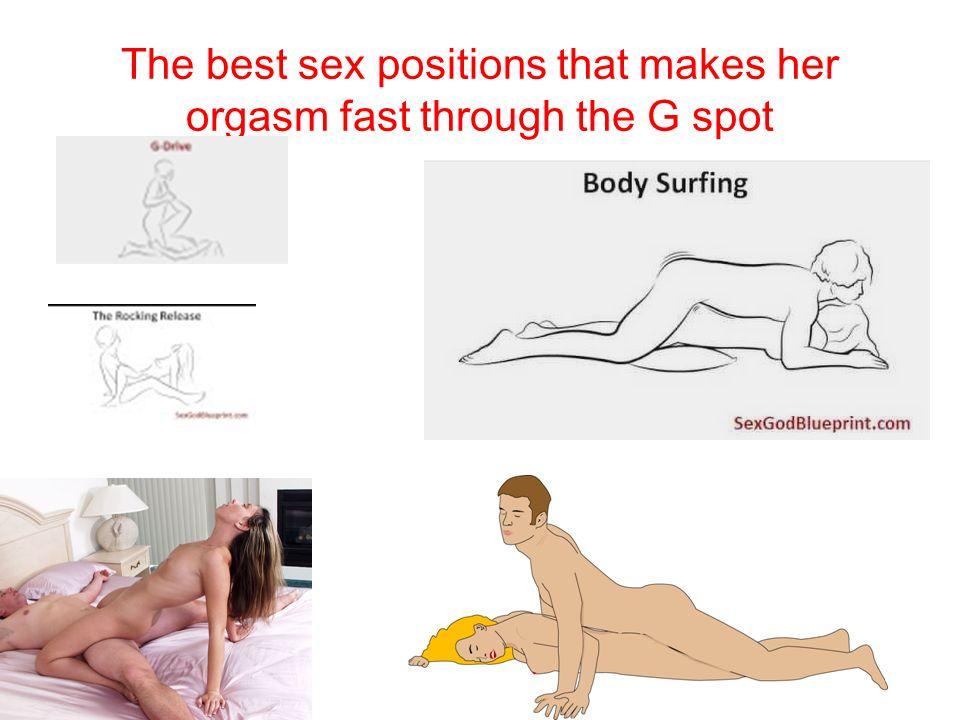 Best position to make her orgasm