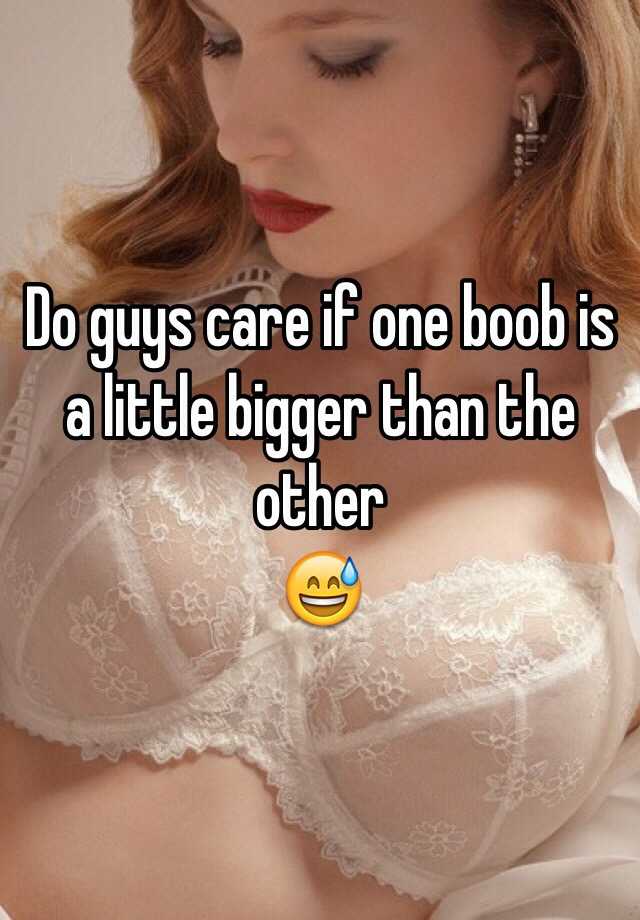 best of Than Bigger boob one other