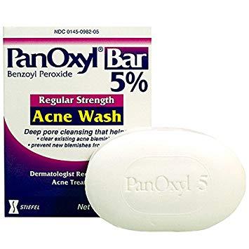 Sir reccomend Panoxyl acne facial bar