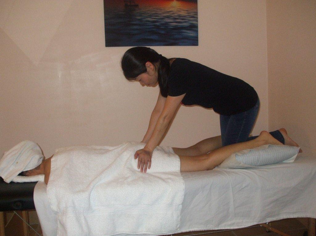 Asian oriental massage