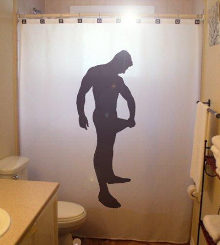 Claws reccomend Naked people shower curtain