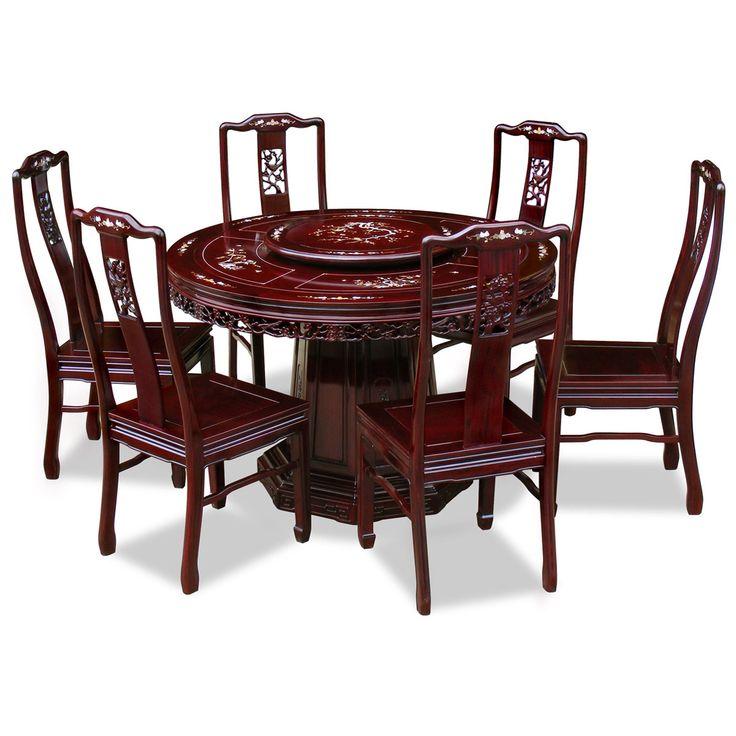 Monster M. reccomend Contemporary mahogany asian style dining set