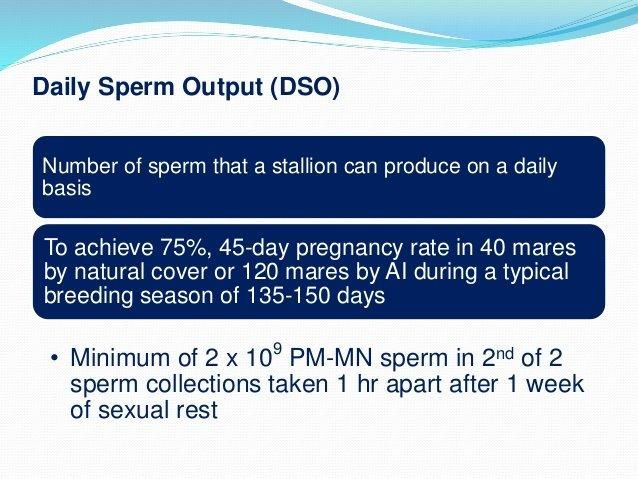 best of Dose calculations sperm breeding Equine