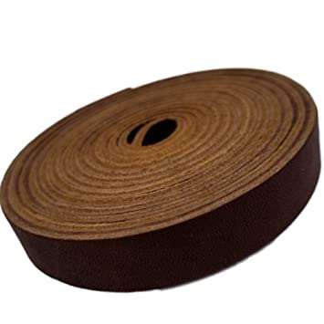 Inch wide leather strip roll