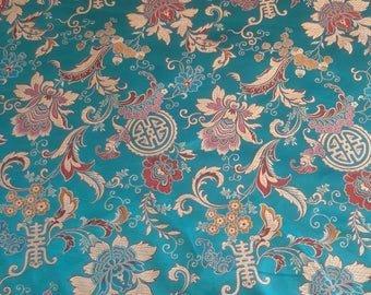 Asian motif fabric