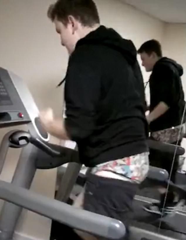 Vicious reccomend Busty chick on a treadmill