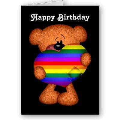 Bear birthday gay