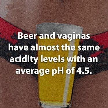 Fish reccomend Beer in vagina