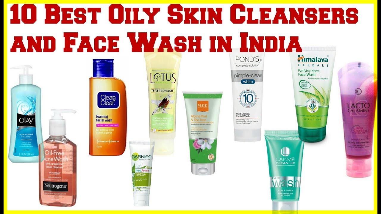 Best facial cleansers for oily skin