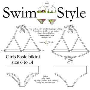 Bikini patterns sewing