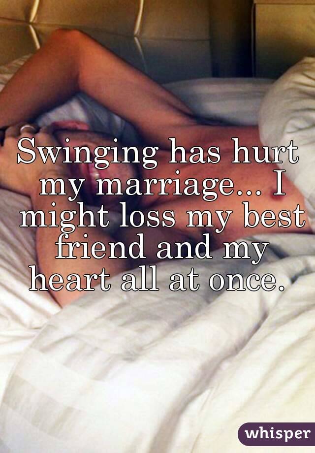 Maple reccomend Can swinging help my marriage