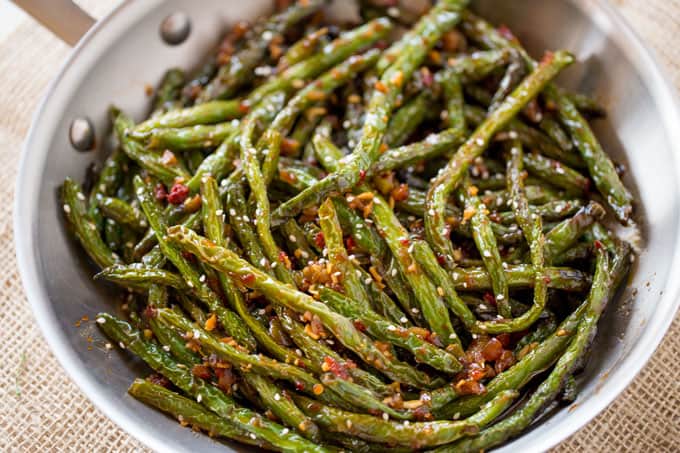 Combat reccomend Asian style green beans