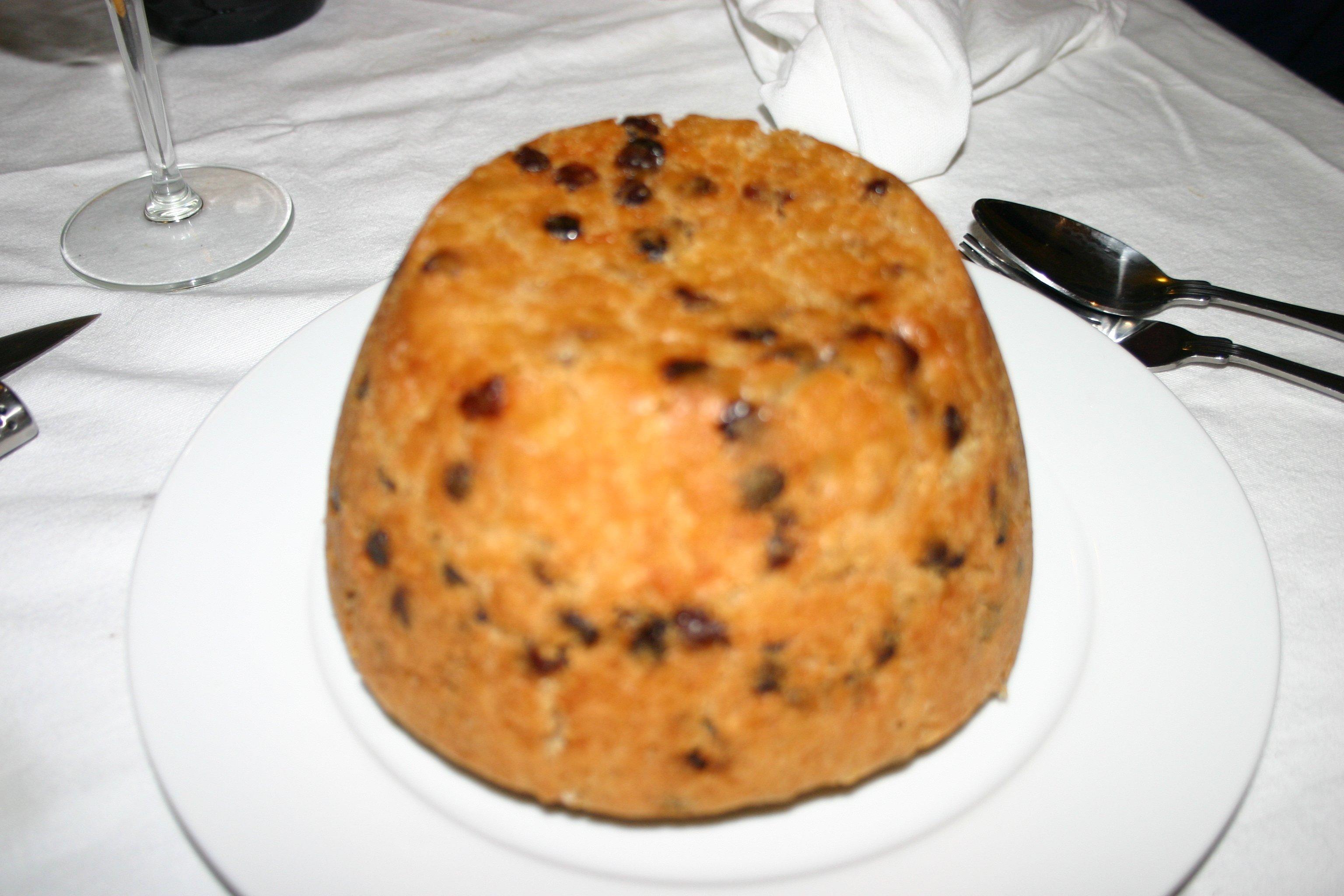 The M. reccomend English food spotted dick