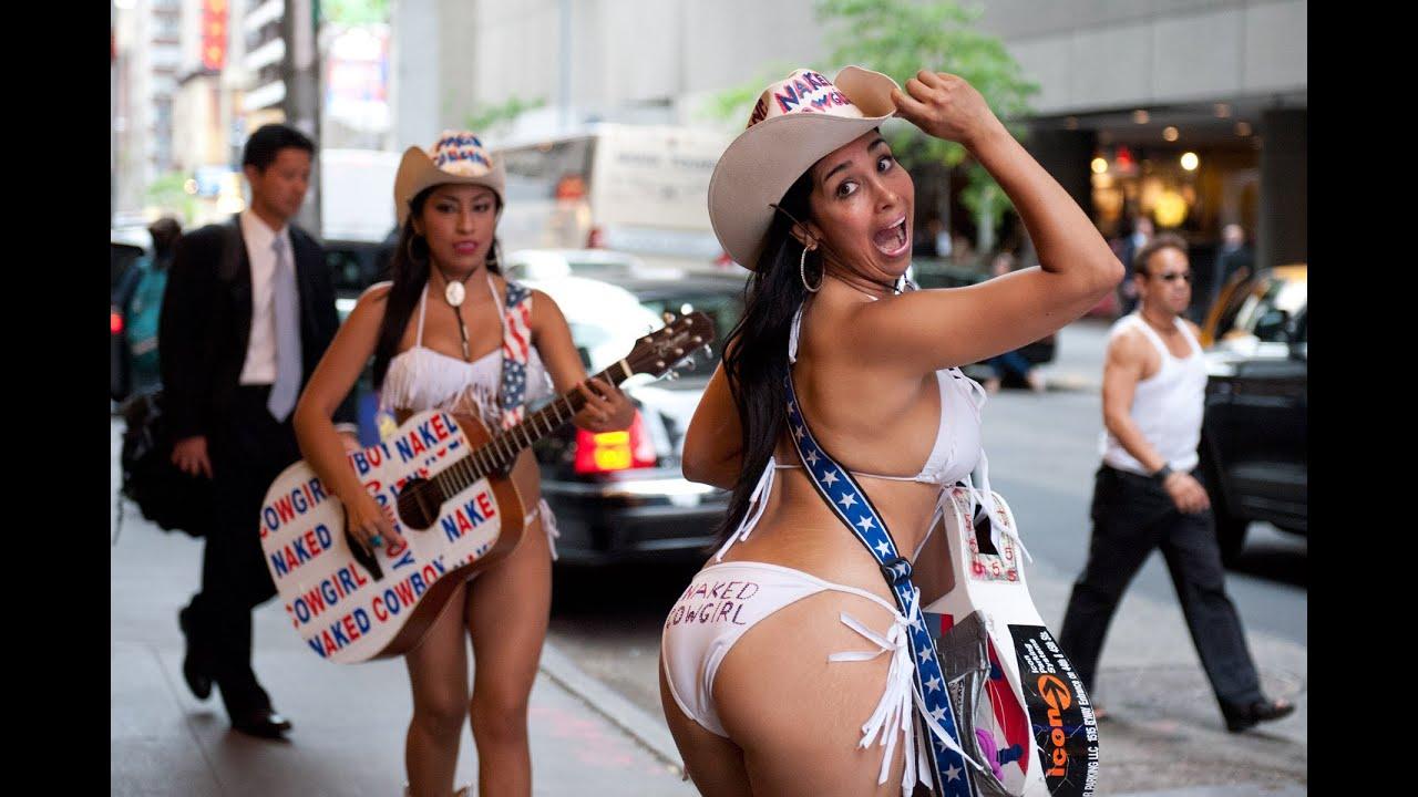 Ladygirl reccomend Dancing naked cowboy