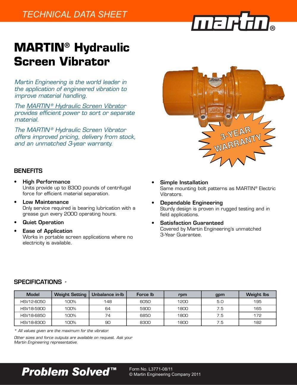 best of Vibrator series Design hydraulic
