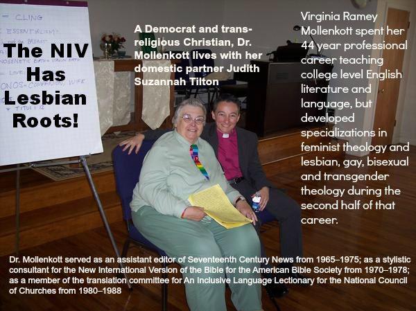 Lesbian consultant for niv bible