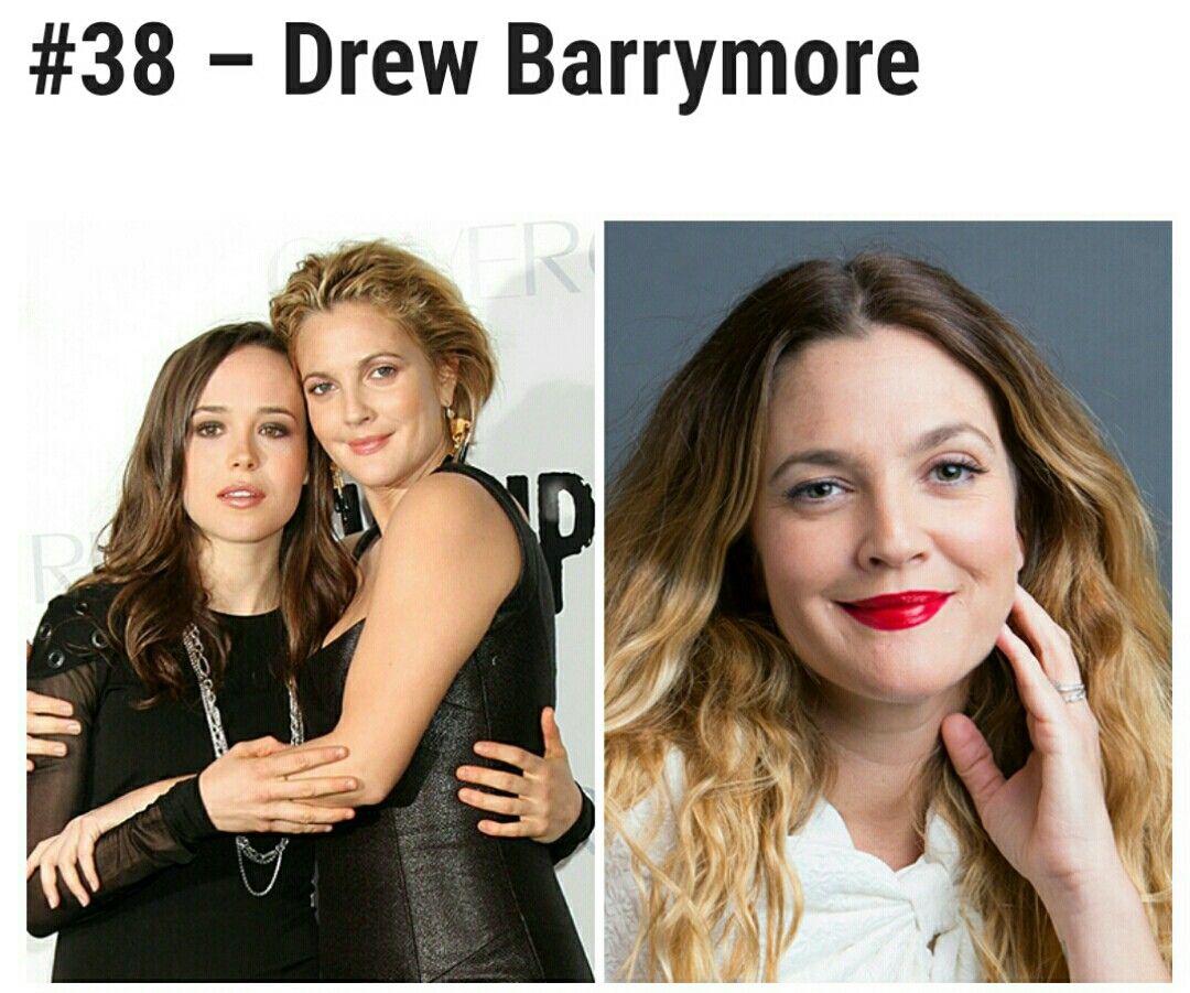 Drew barrymore lesbian scene. 