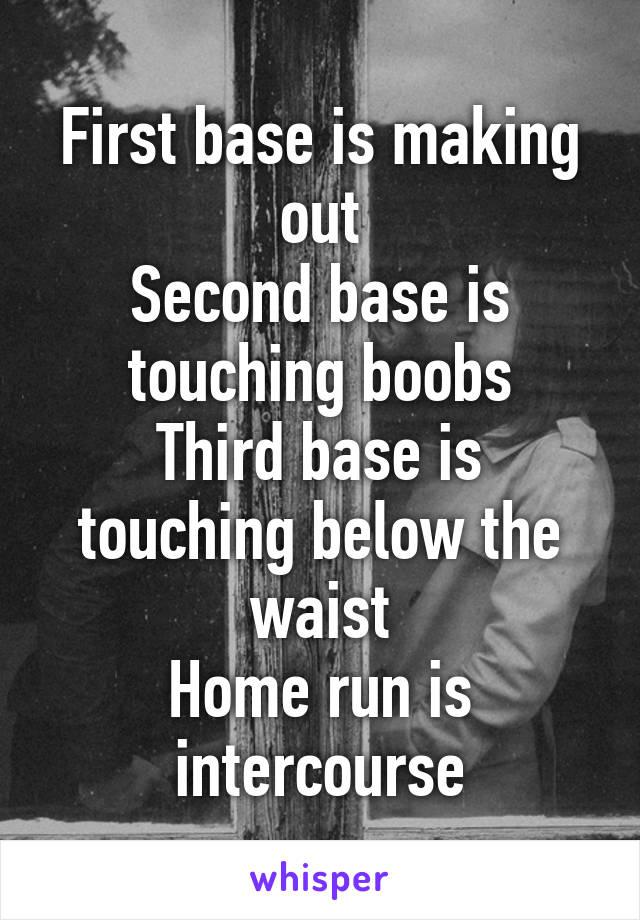 Brown S. reccomend 2nd base making out boob