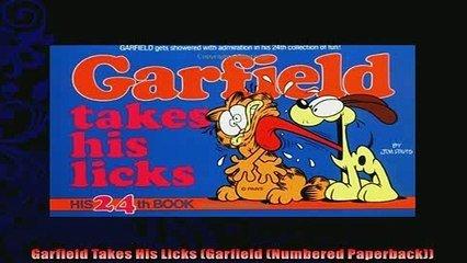 Reno reccomend Garfield garfield his lick numbered paperback take
