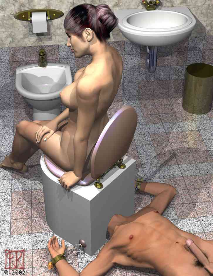 slave cuckold toilet scat