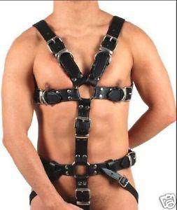 Full body bondage harness