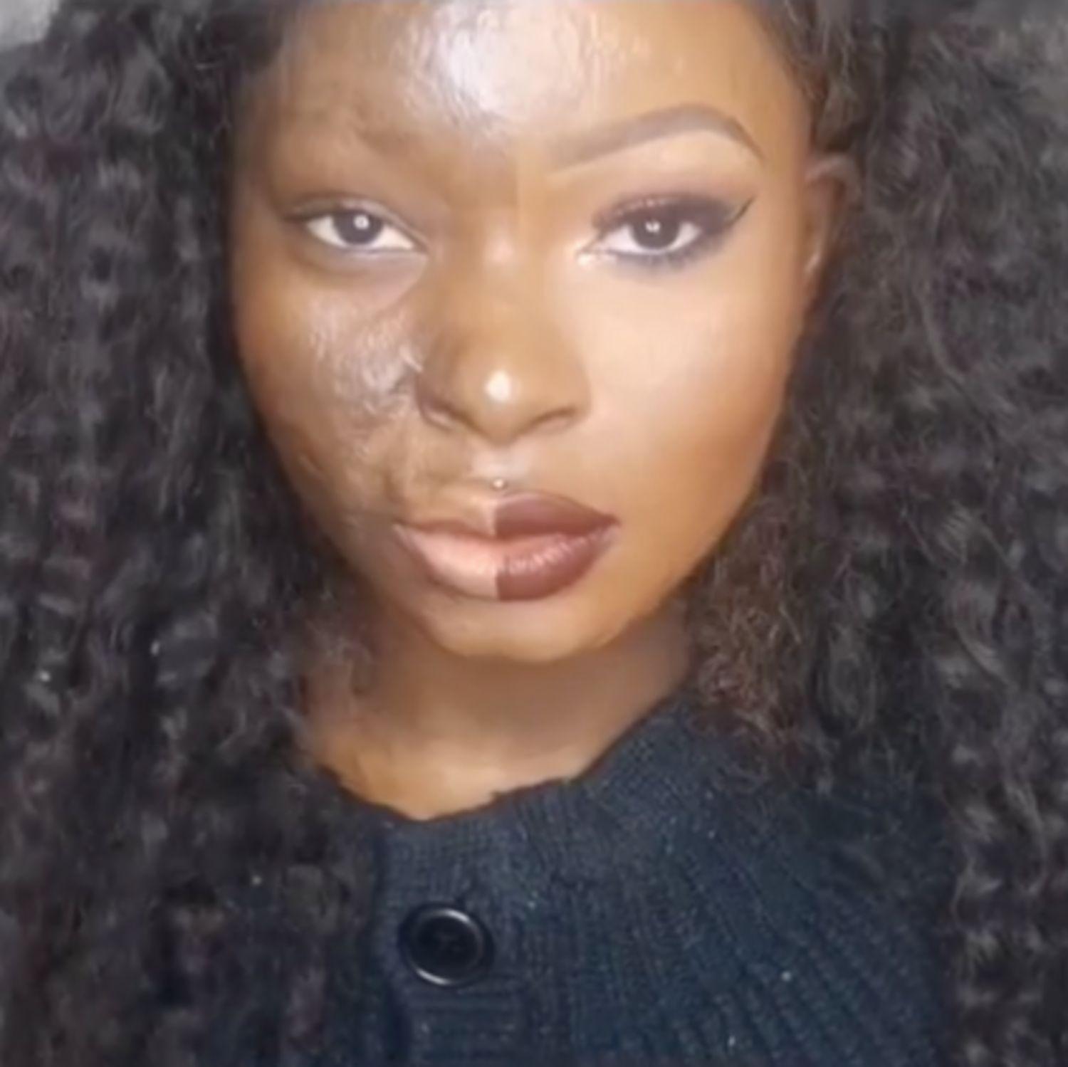 Fullback reccomend Makeup to cover black facial hair