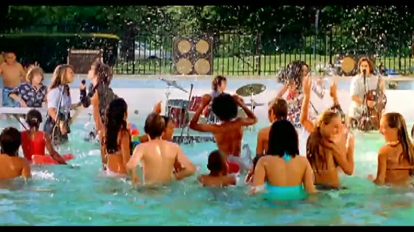 Naked brother band swimming