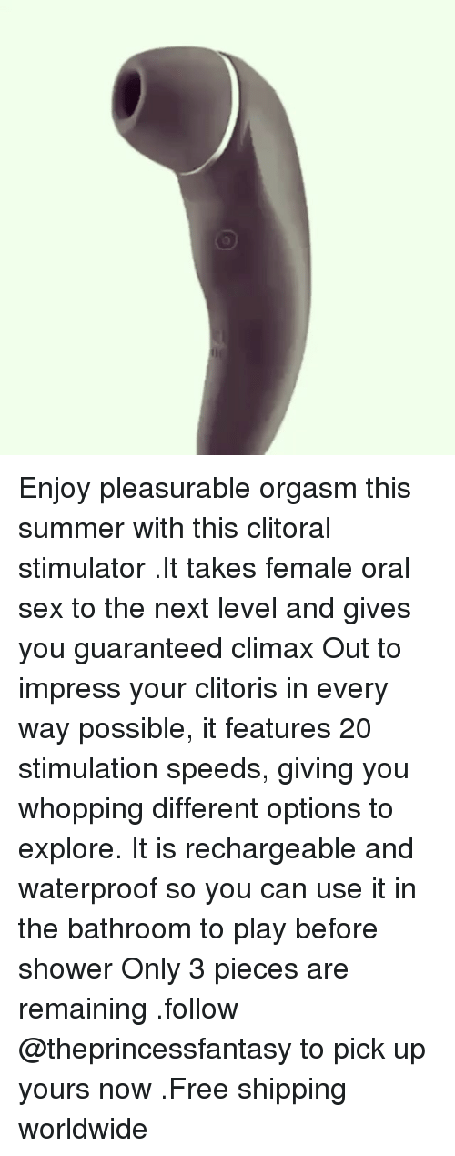 Orgasm without stimulating clitoris possible